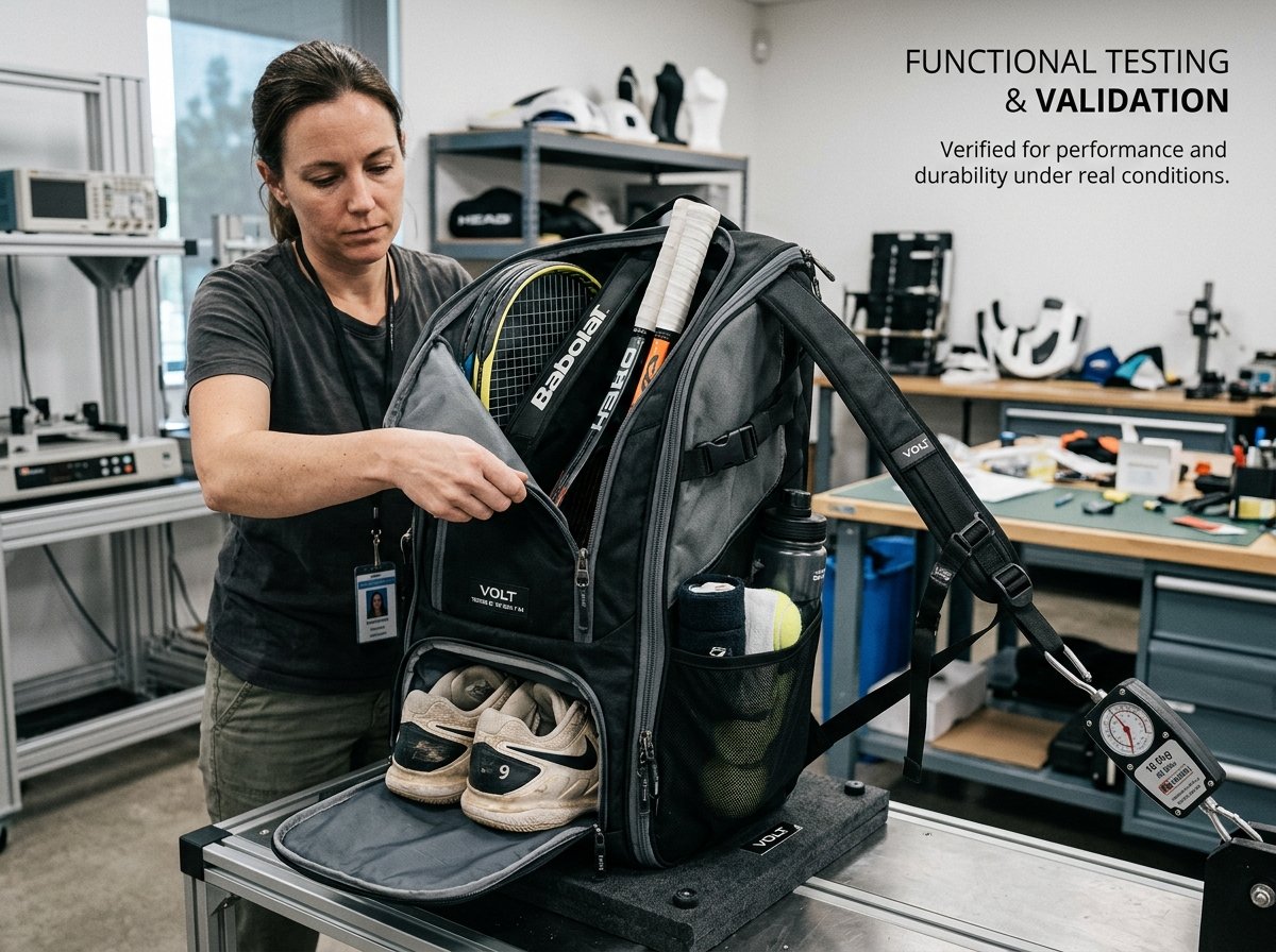 testing and validation in sports product development