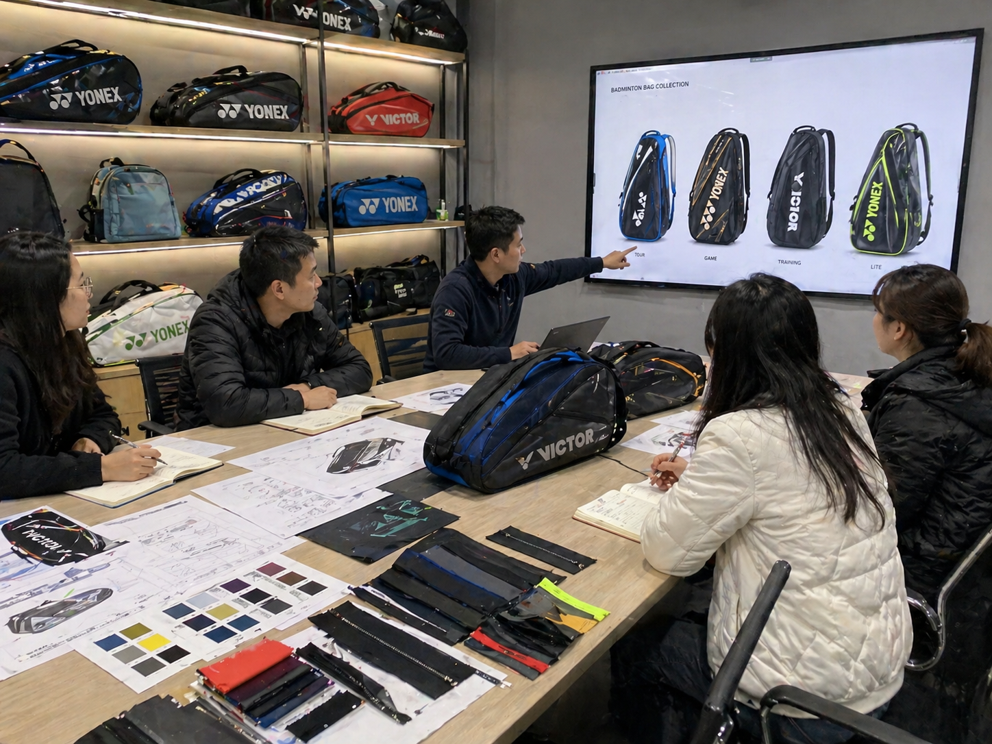 badminton bag product planning strategy