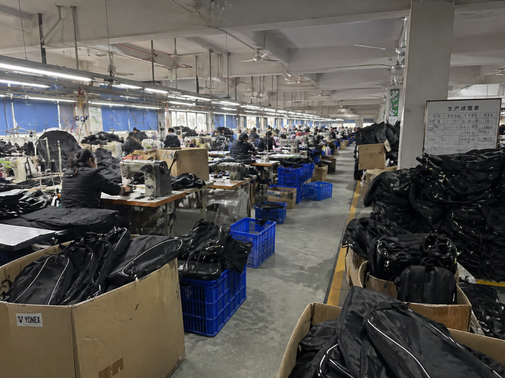 Tennis Bag Manufacturing 