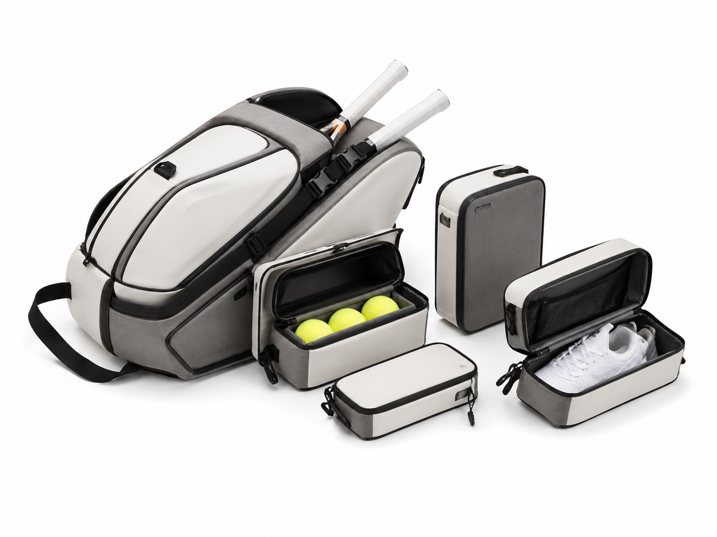 tennis bag future design modular structure