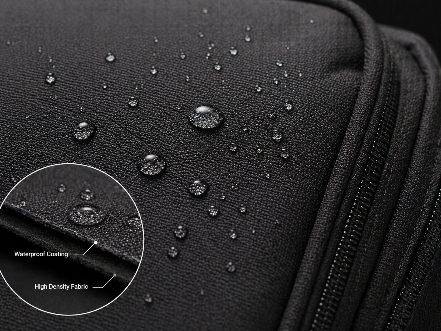 tennis bag waterproof fabric coating