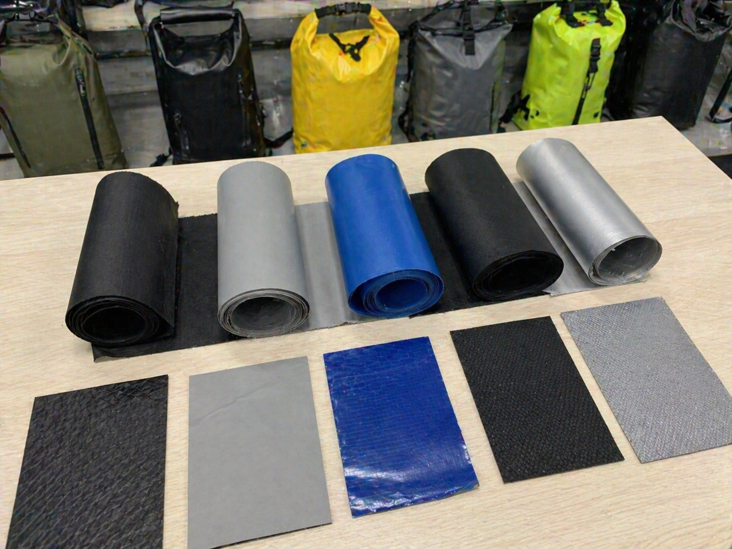 waterproof bag materials types overview