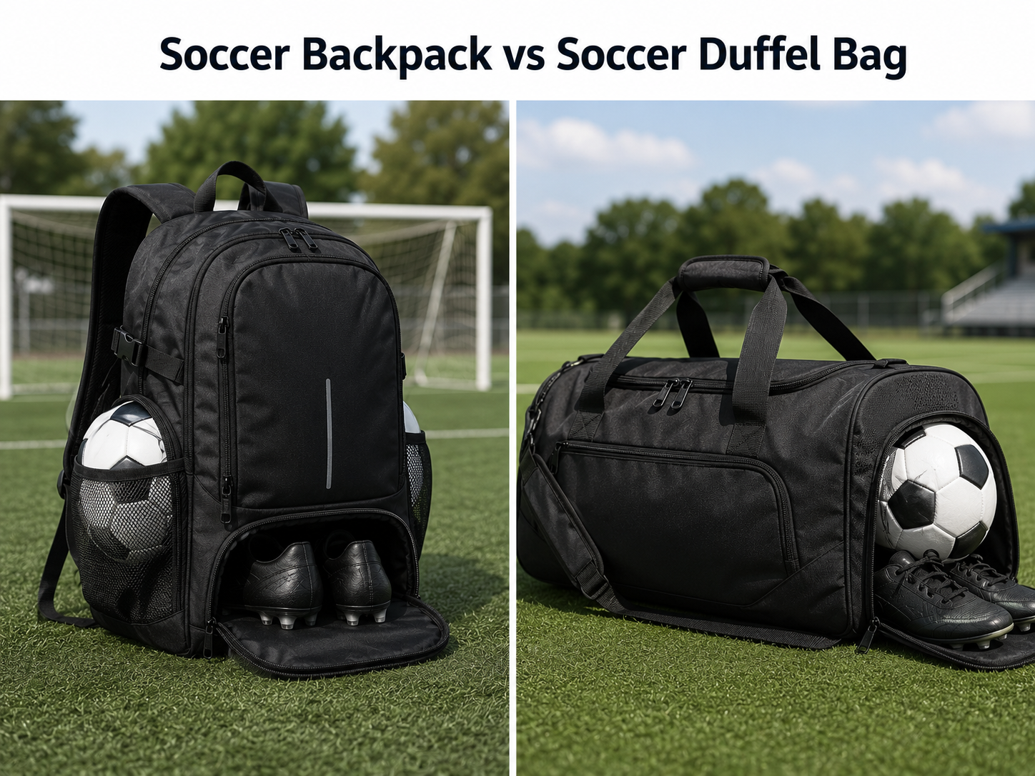 Soccer Backpack vs Duffel Bag (2026): Which One Should You Choose?